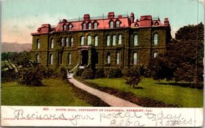 South Hall University of California Berkeley 1907 Vintage Postcard SP17-14